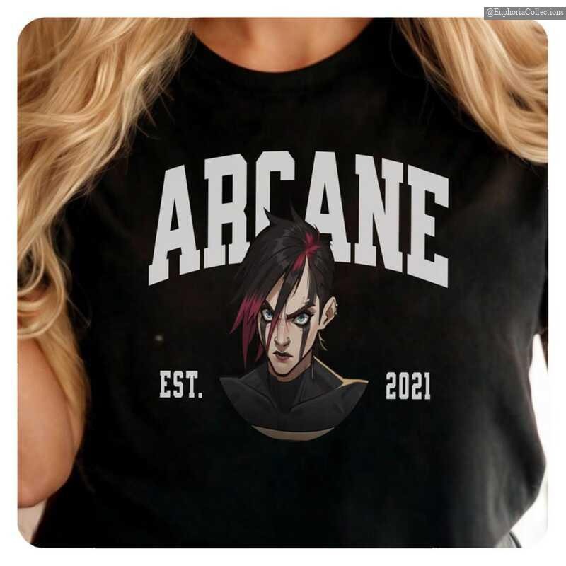 Arcane Shirt Vi,Unisex LoL Gamer Gift, Softstyle Tee, Best Gamer Gifts Fan Shirt, Unisex LoL Gift , Global Trending...
