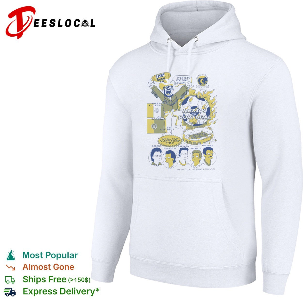 Ariaga Ariaga II Bariaga Aruglia Pizzoza Mexico vs Portugal shirt