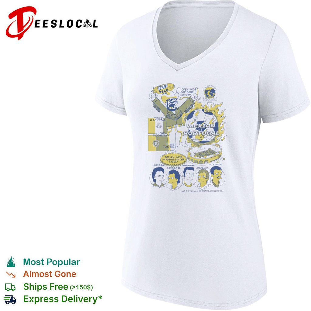 Ariaga Ariaga II Bariaga Aruglia Pizzoza Mexico vs Portugal shirt