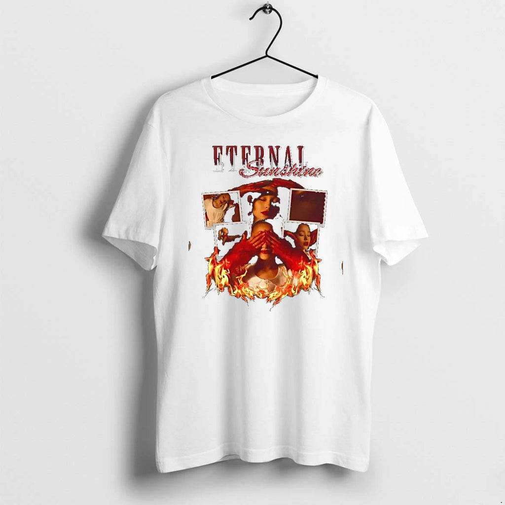 Ariana Grande Aesthetic Pop Art Graphic Eternal Sunshine Flame Collage 1 Tshirts Sweater