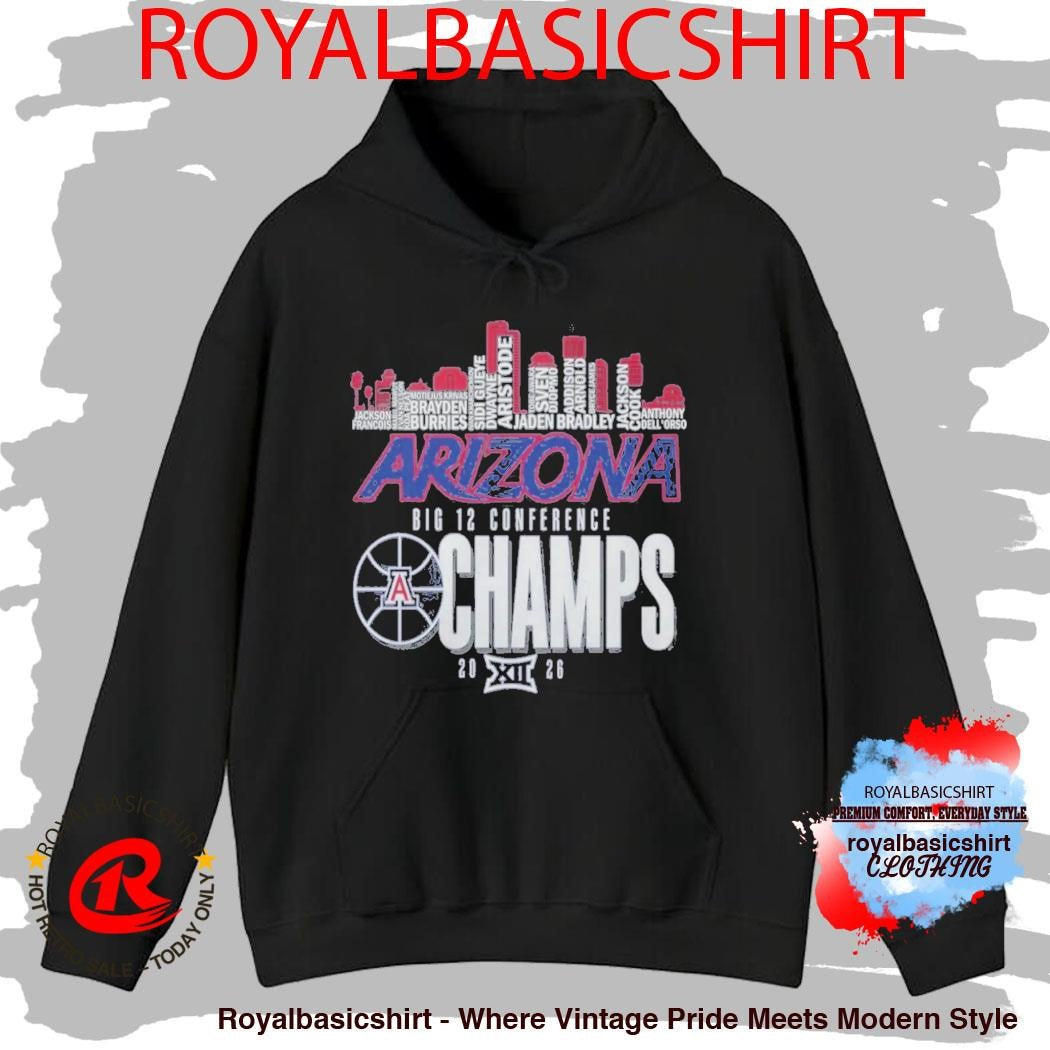Arizona Big 12 Conference Champs 2026 Shirt