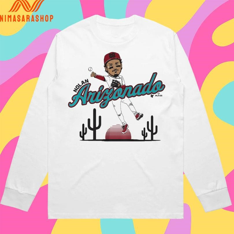 Arizona Diamondbacks Nolan Arenado Arizonado Caricature Shirts