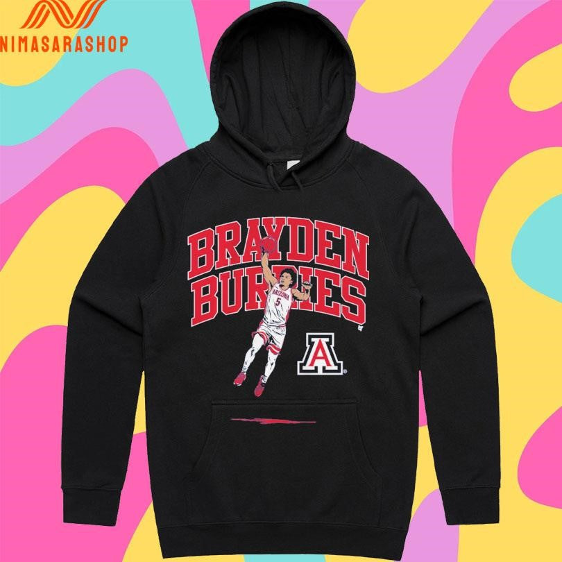 Arizona Wildcats Men’s Basketball Air Brayden Burries Shirts