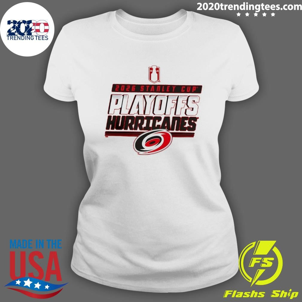 Arolina Hurricanes 2025 2026 Stanley Cup Playoffs Logo Shirt