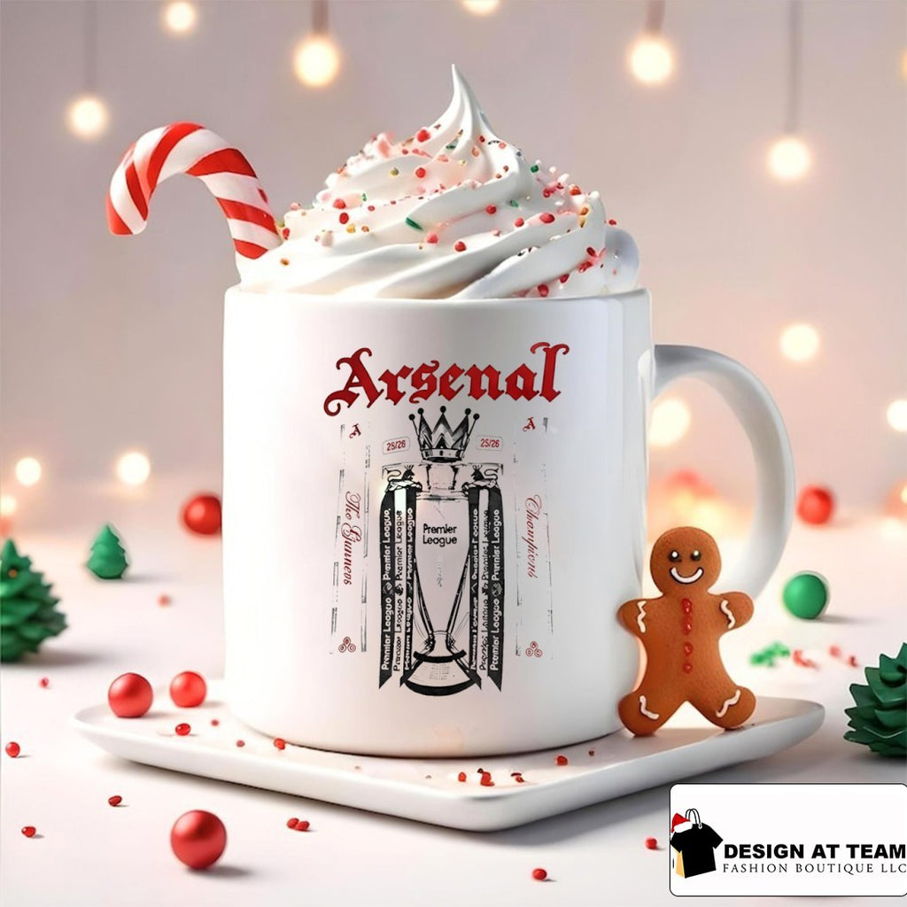 Arsenal FC Champions Trophy 2026 Premier League logo shirt