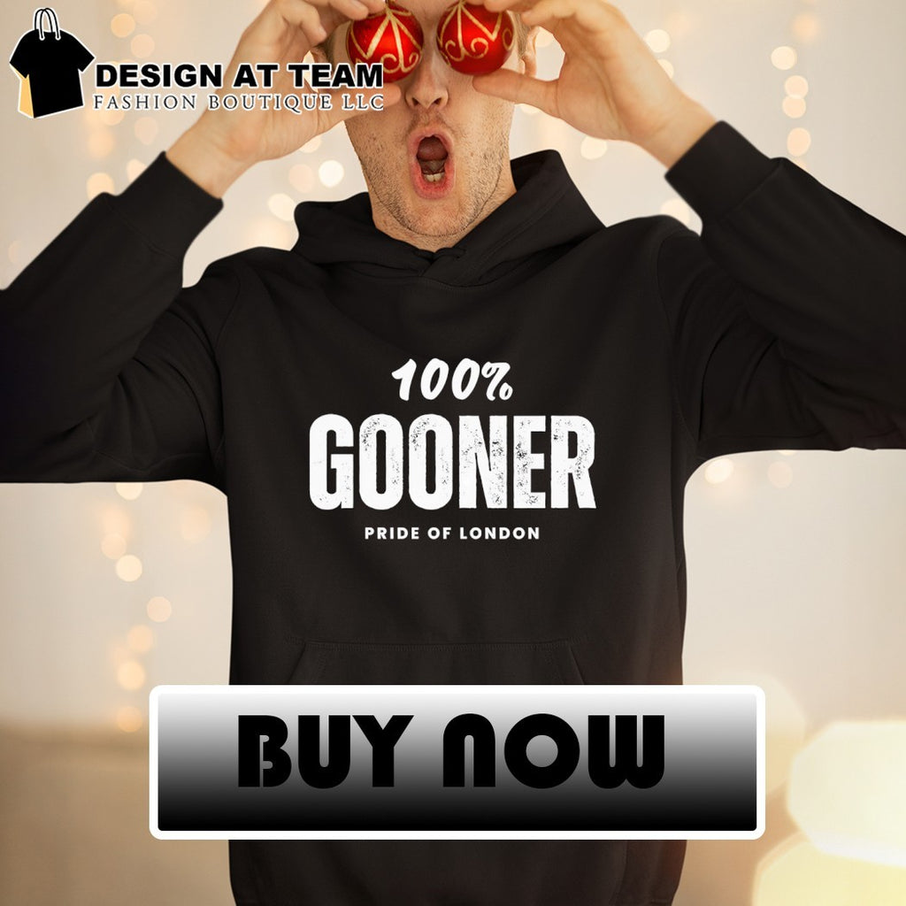Arsenal FC Gooner 100% AFC Gunners Pride of London shirt