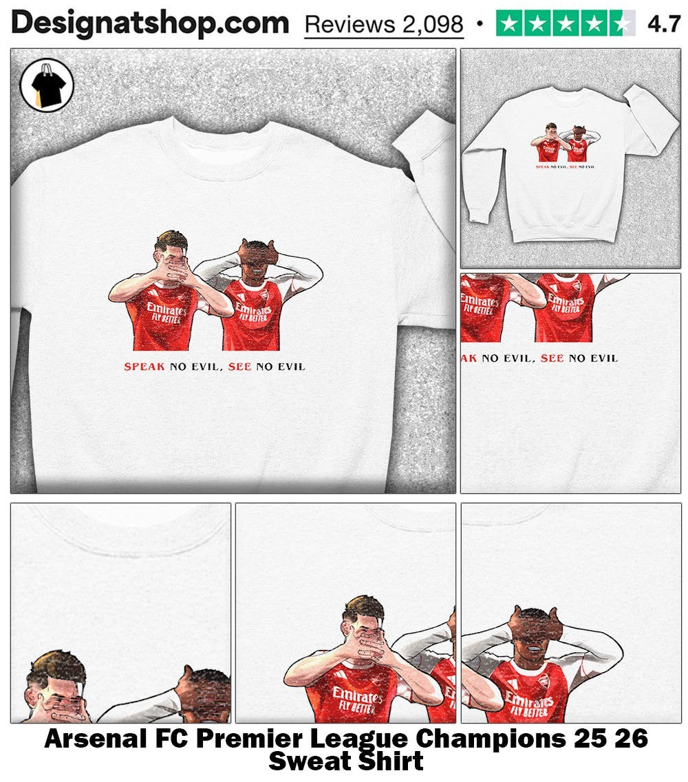 Arsenal FC Premier League Champions 25 26 shirt