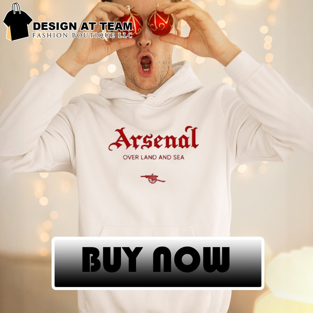 Arsenal FC over land and sea shirt