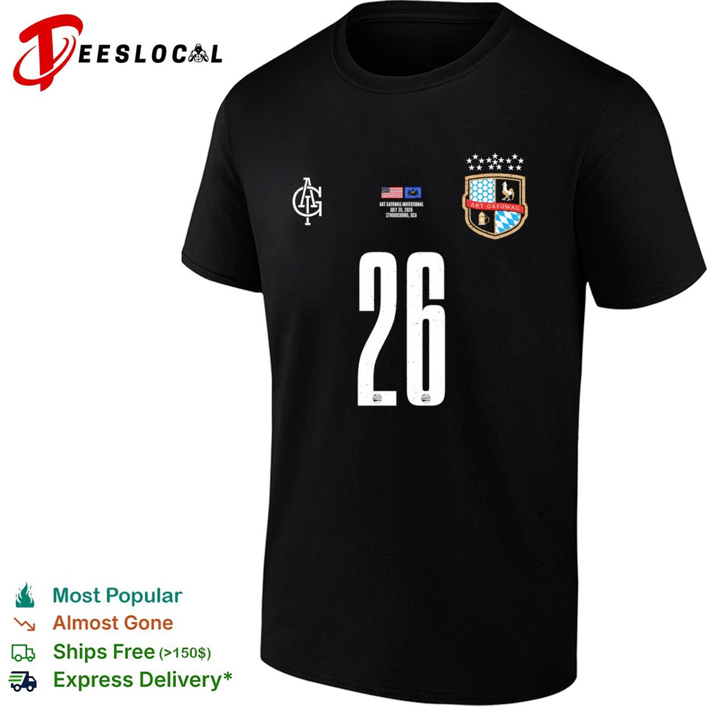 Art Gafowag Invitational July 30 2026 Stroudsburg USA 26 AGT shirt