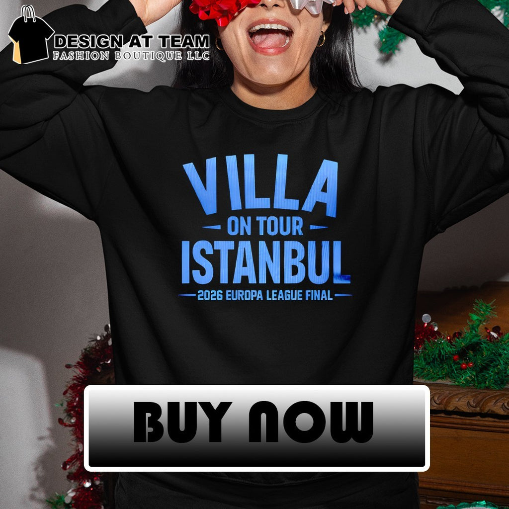 Aston Villa FC on Tour Istanbul 2026 Europa League Final shirt
