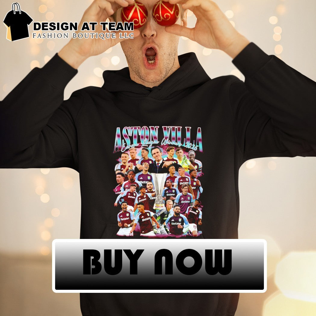 Aston Villa Premier League Winners 2026 graphic shirt