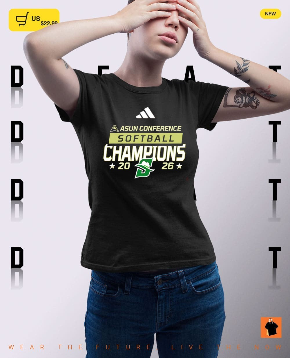 Asun Conference Softball Champions 2026 logo shirt