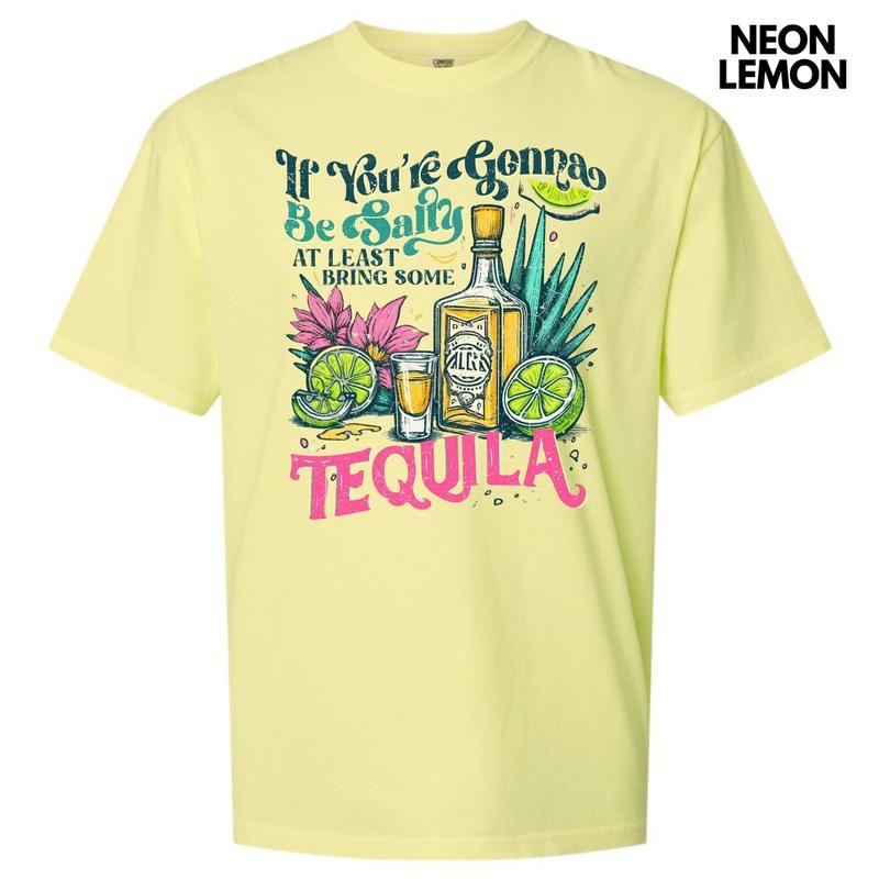 At Least Bring Tequila Comfort Colors T-Shirt Hoodie, Sweatshirt | PrintMintTees.com