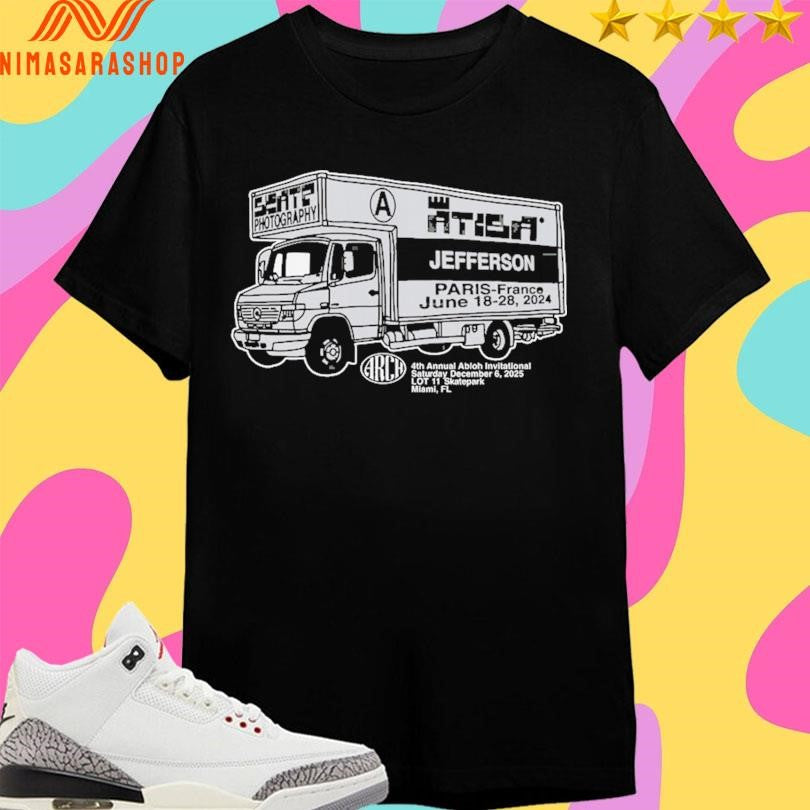 Atiba Jefferson Paris France June 18-28 2024 CJ X Arch Traslochi Shirts