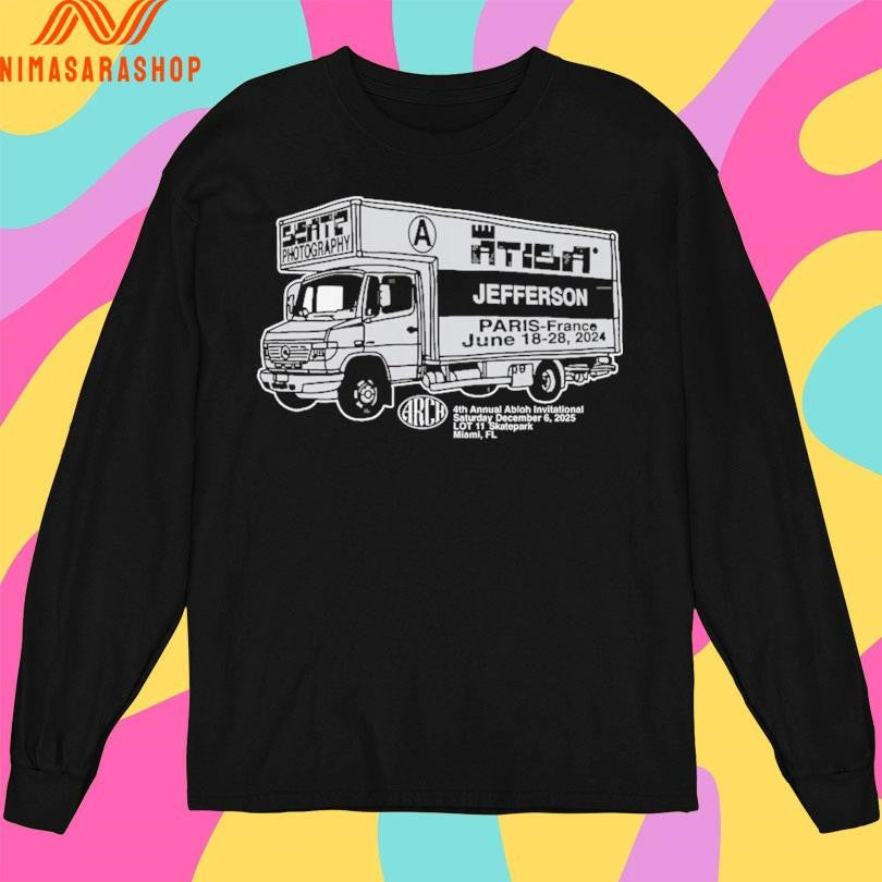 Atiba Jefferson Paris France June 18-28 2024 CJ X Arch Traslochi Shirts