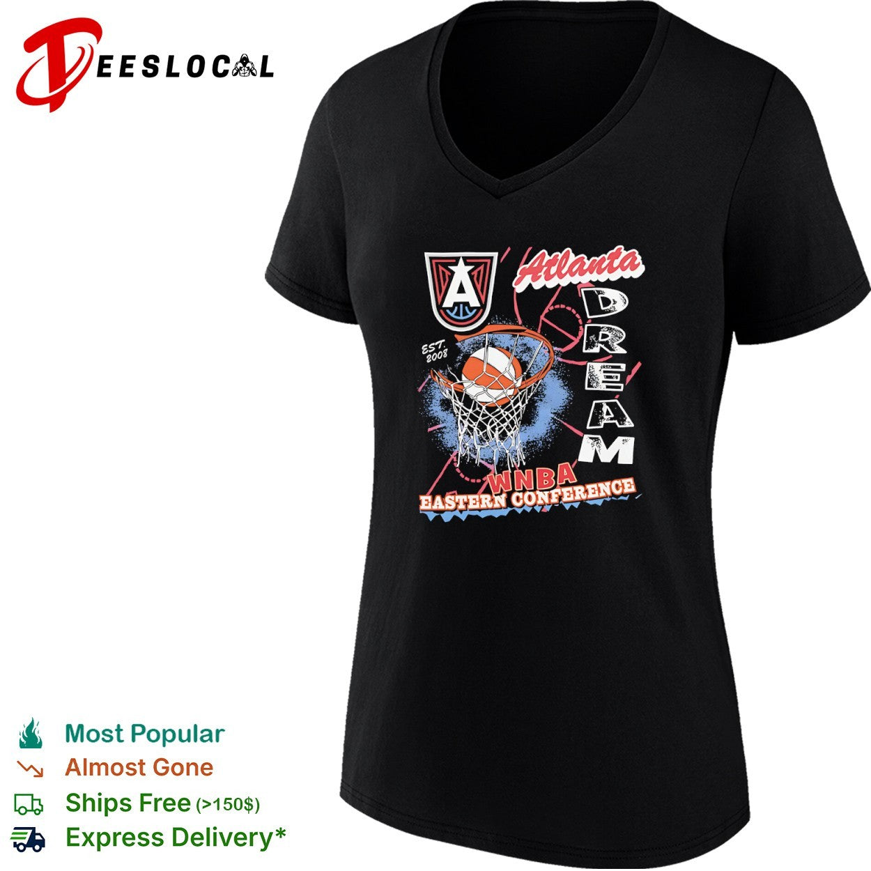 Atlanta Dream WNBA Eastern Conference basketball shirt