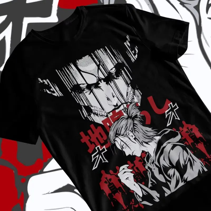 Attack on Titan Eren Yeager Transformation T-Shirt | Iconic Anime Character Tee Hoodie Sweatshirt | PrintMintTees.com