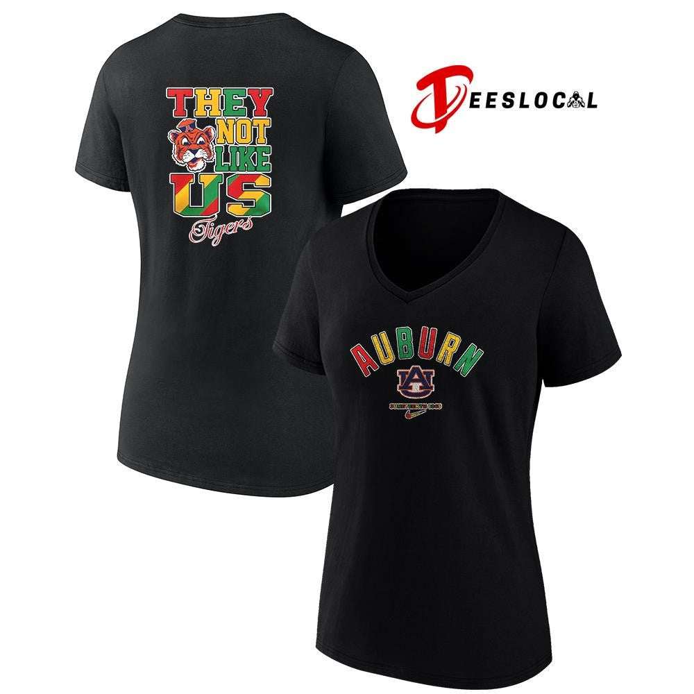 Auburn Tigers x Juneteenth they not like us shirt