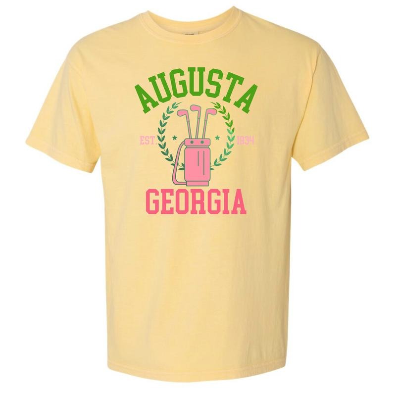 Augusta Georgia Golf Comfort Colors T-Shirt 'NLB' Hoodie Sweatshirt | PrintMintTees.com