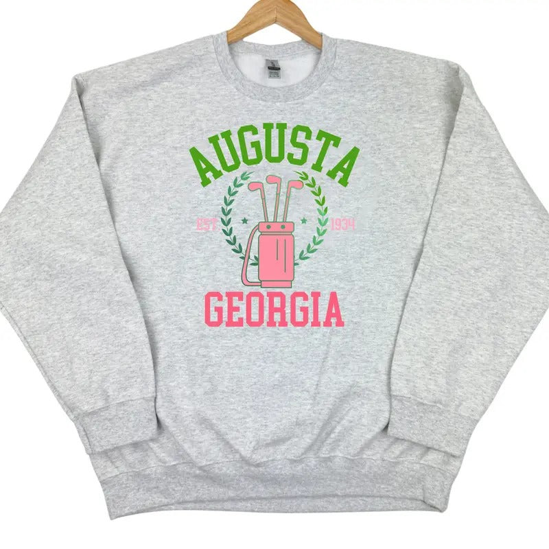 Augusta Georgia Golf Sweatshirt 'NLB' T-Shirts, Hoodie | PrintMintTees.com