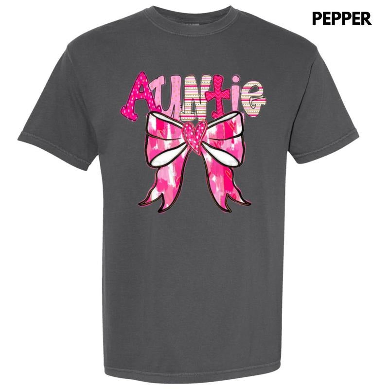 Auntie Valentine Coquette Comfort Colors T-Shirts, Hoodie, Sweatshirt