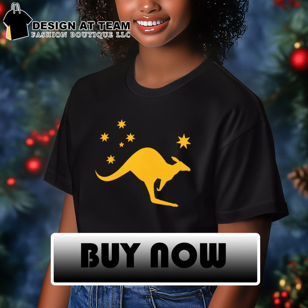 Australia Kangaroo FC 2026 World Cup National Football logo shirt