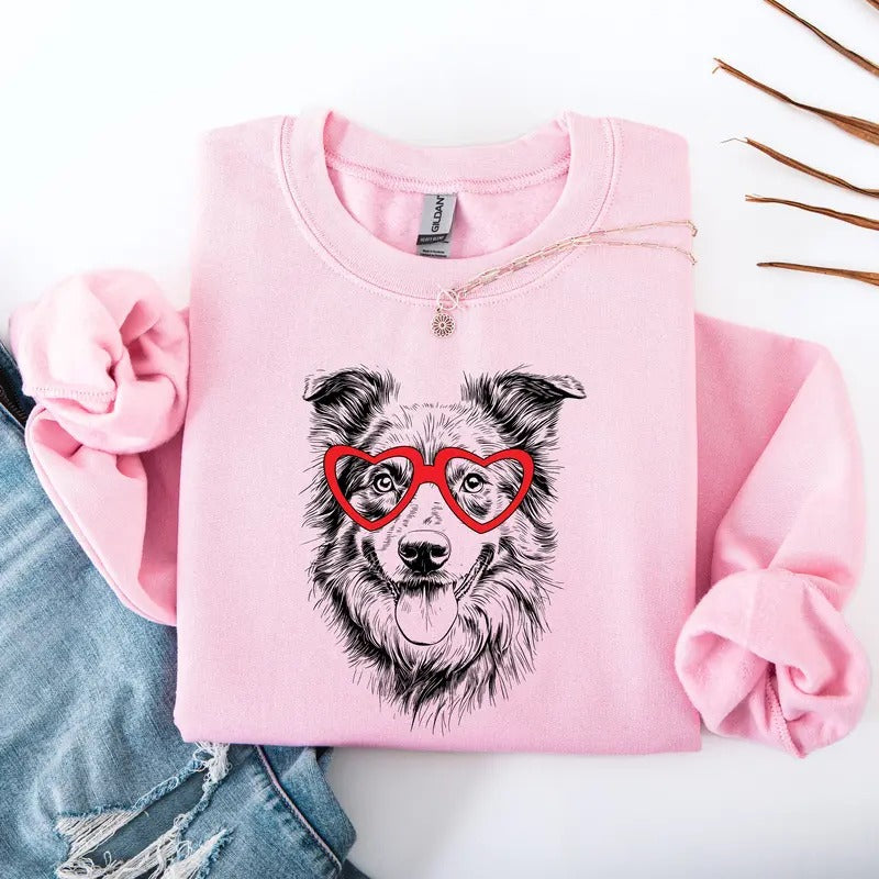 Australian Shepherd, Dog Lover Apparel, Pet, Dog Breed, Cute Sweatshirt, Crew Neck, Women's, Crewneck T-Shirts, Hoodie