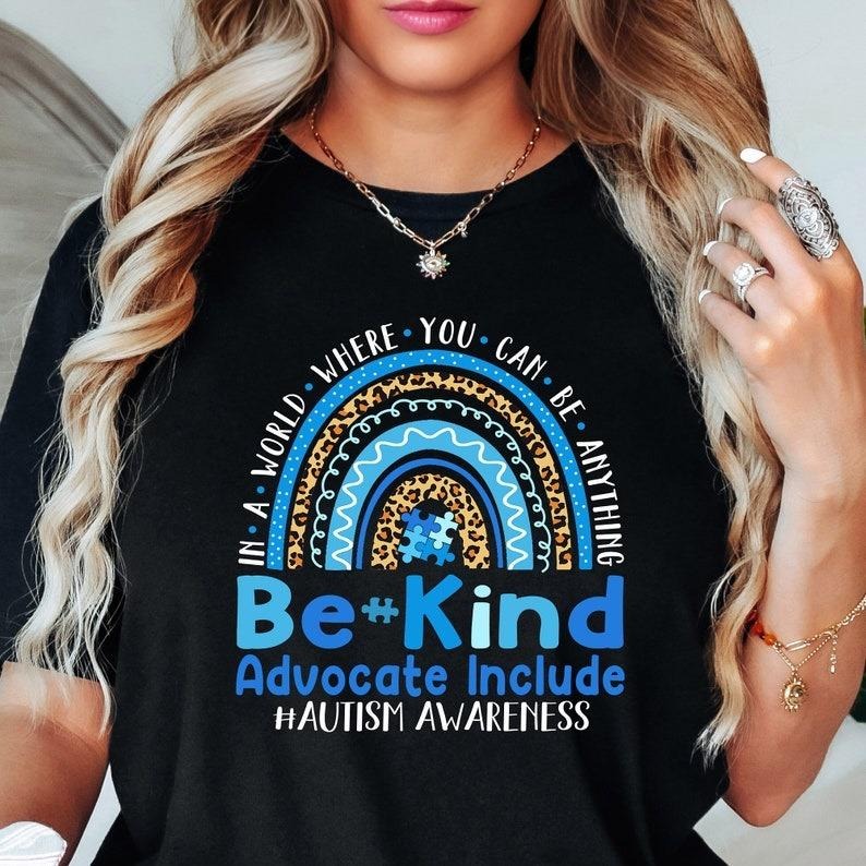 Autism Awareness Tshirt, In April We Wear Blue T-Shirt, Autism Month, Autism Group Shirts Tee Hoodie Sweatshirt