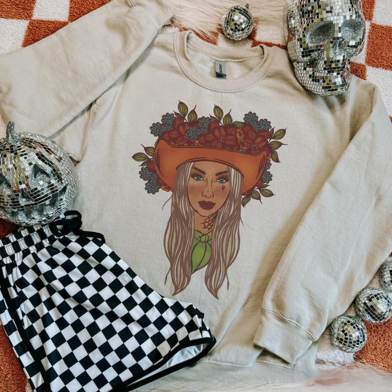 Autumn Cowgirl Cowgirl Outfits Clothes Western Western Tops Country Concert Outfits Shirt T-Shirts, Hoodie, Sweatshirt