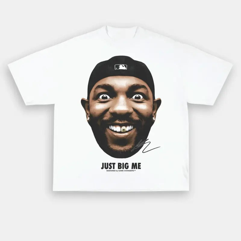 BIG FACE KENDRICK TEE Menswear Top Underwear Man Tshirt Streetwear Tropical Shortsleeve Bestie Crewneck Round Neck Hoodie...