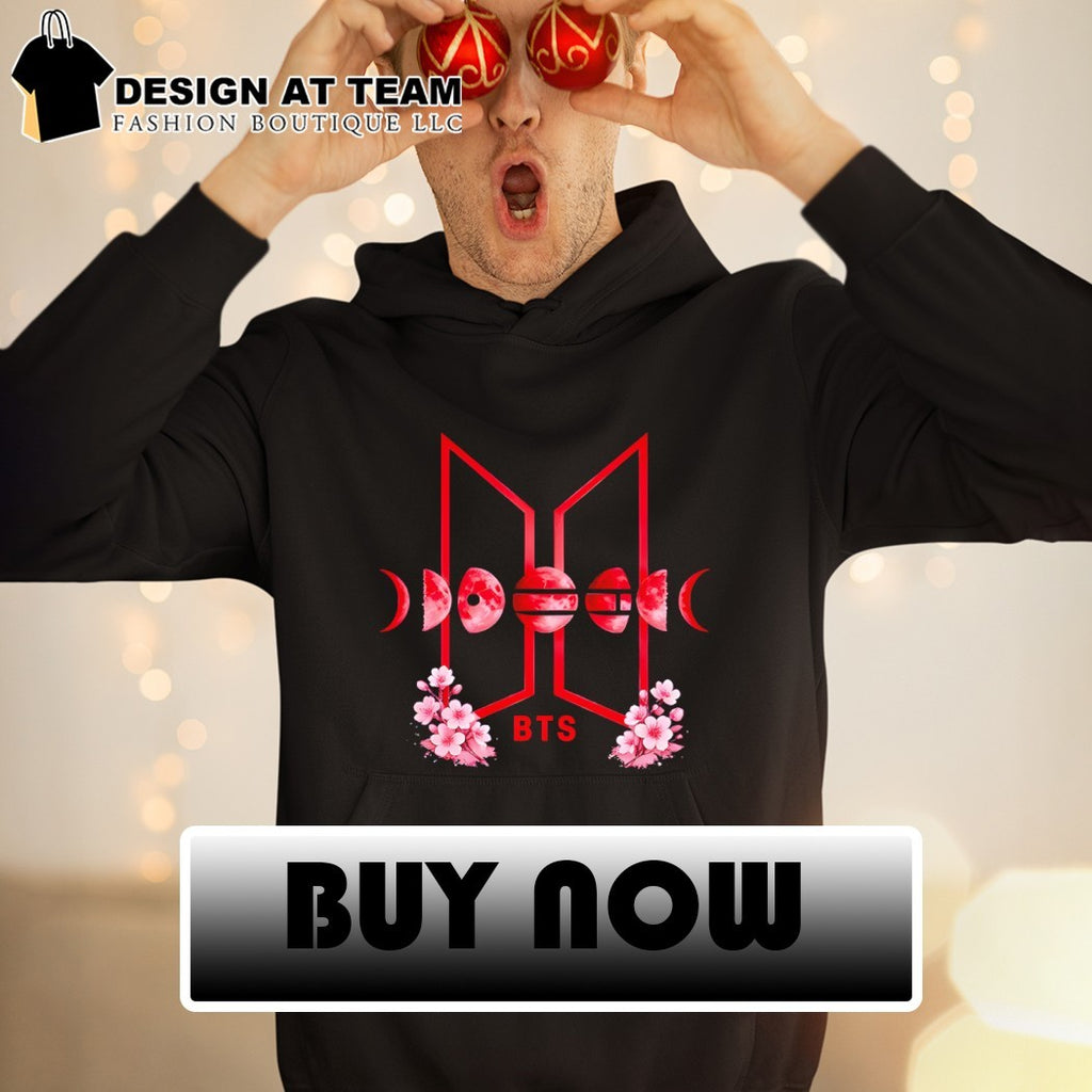 BTS Floral Moon Phase Arirang Kpop Tour 2026 shirt