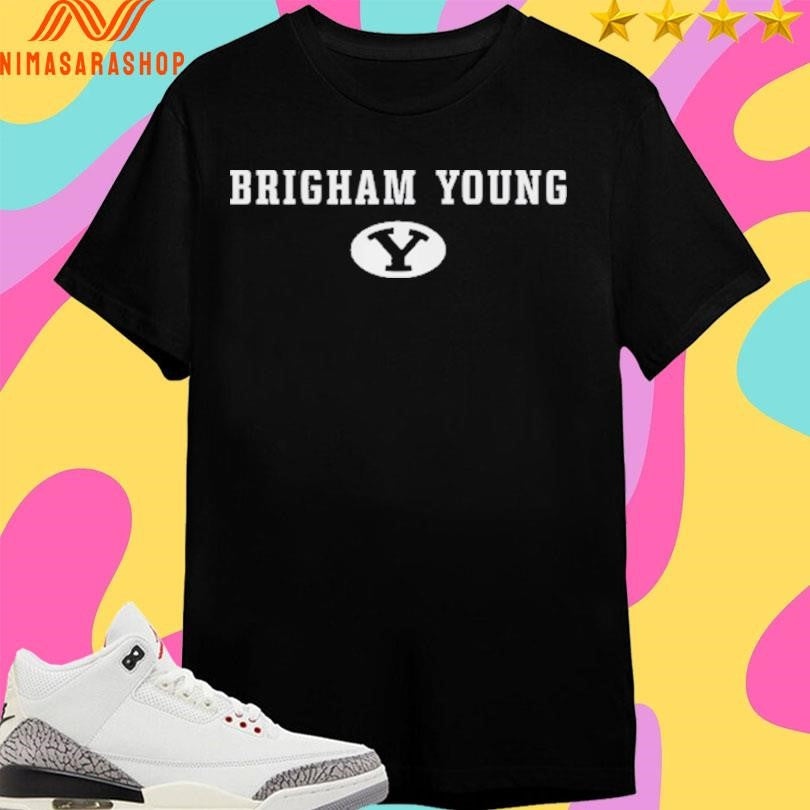 BYU Cougars Wordmark Brigham Young Shirts
