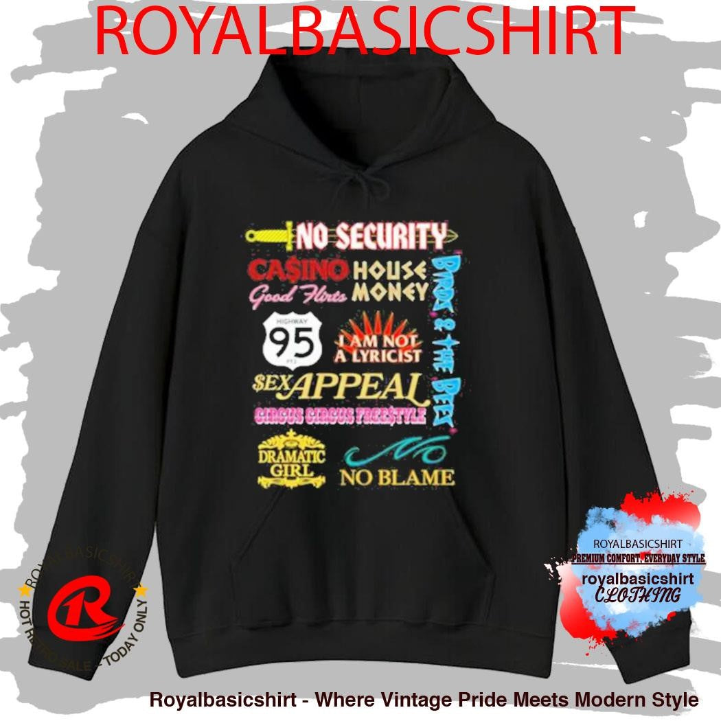 Baby Keem Ca$Ino Tracklist Shirt