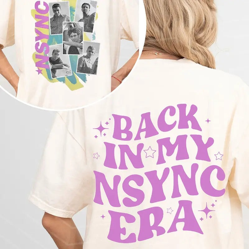 Back My Nsync Era Shirt Retro Pop Boy Band Shirt Nsync Forever 90s Boy Band Reunion Shirt Nsync Trolls Reunion Shirt Fan Girl Short Sleeve Shirt T-Shirts, Hoodie, Sweatshirt