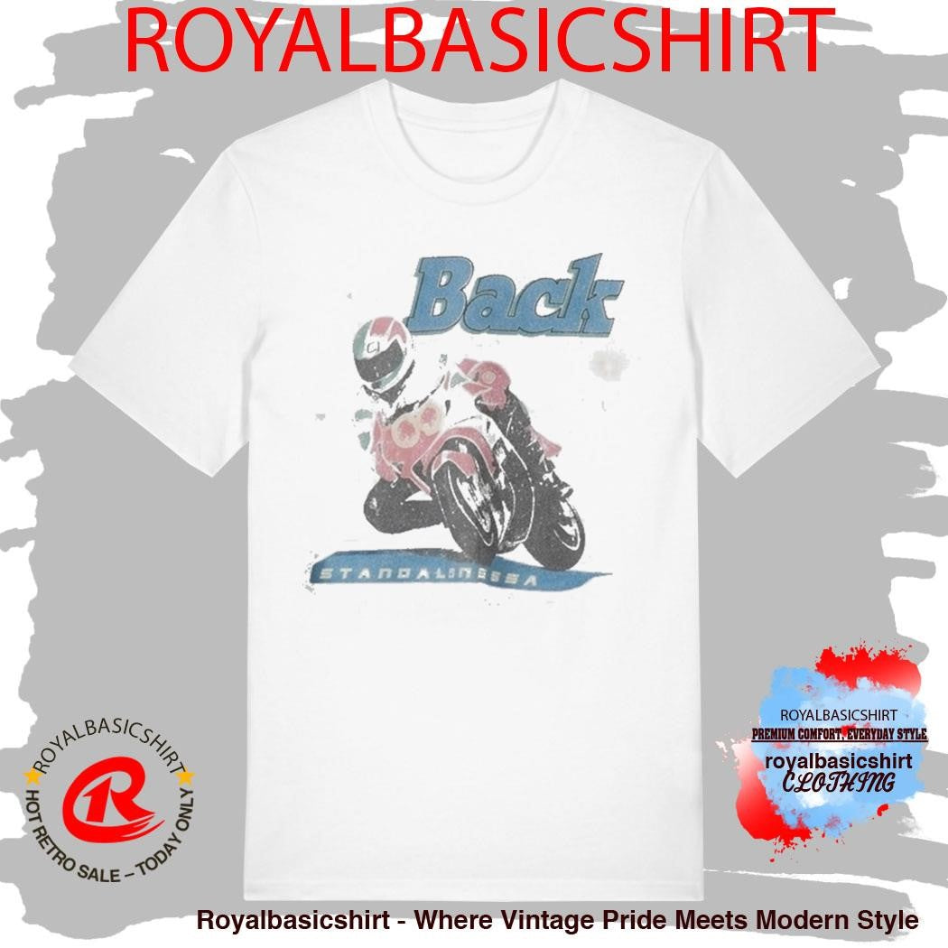 Back Standaloneesa Motorcycle Shirt