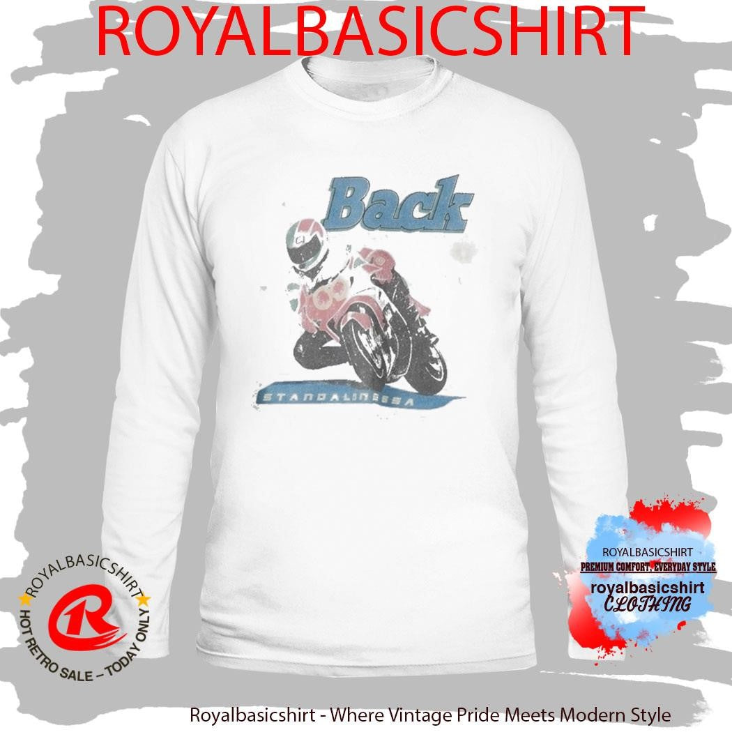 Back Standaloneesa Motorcycle Shirt