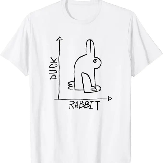 Back School Shirts Funny Math Shirts Funny Science Nerd Duck Rabbit Physics Math Cotton Casual Classic T-Shirts, Hoodie, Sweatshirt