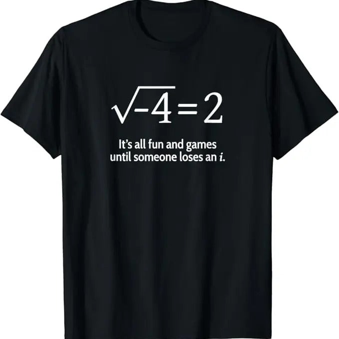 Back To School Shirts, Funny Math Shirts, Someone Loses An i Funny Math T-Shirt Cotton Fashion Casual Classic Hoodie...