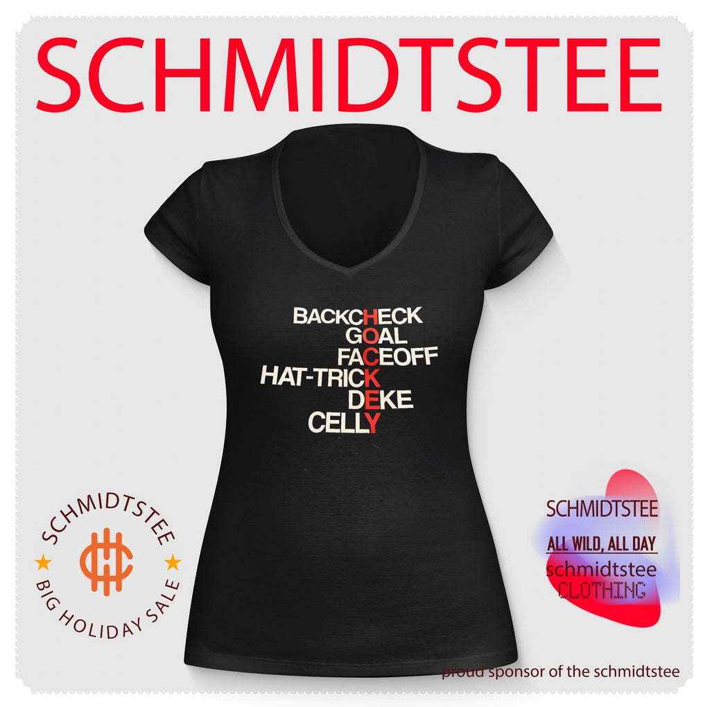 Backcheck Goal Faceoff Hat-Trick Deke Celly Hockey shirt