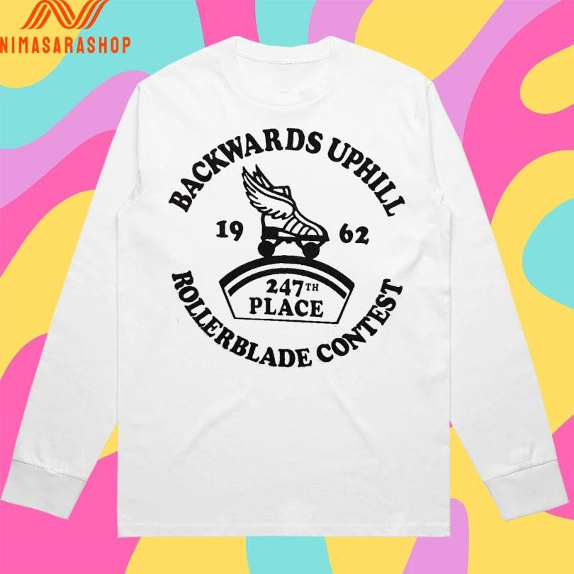 Backwards Uphill Rollerblade Contest 1962 247th Place Shirts
