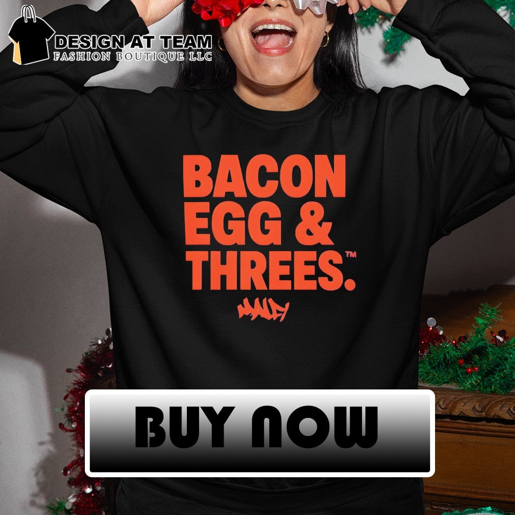 Bacon Egg and Threes shirt