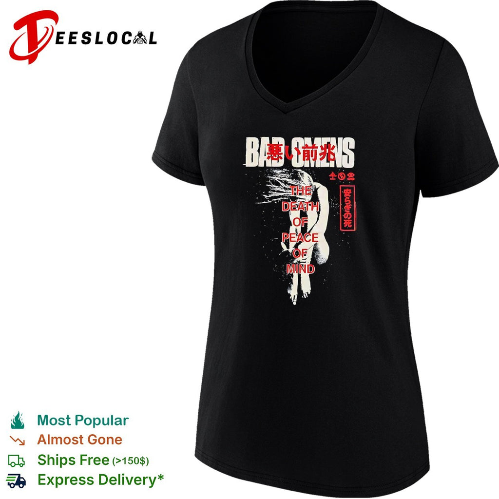 Bad Omens The Death of Peace of Mind girl silhouette shirt