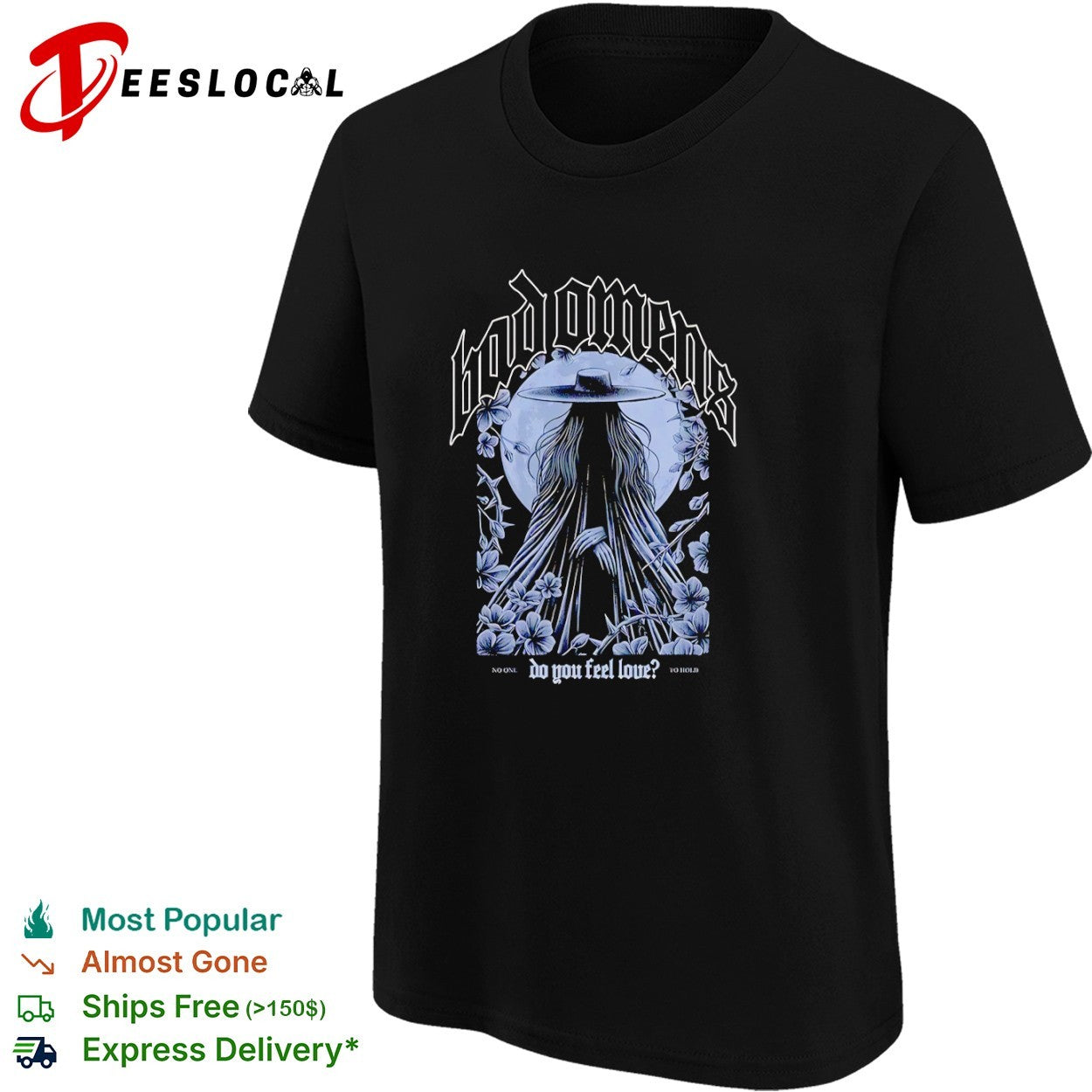 Bad Omens dark figure no one do you feel love to hold shirt