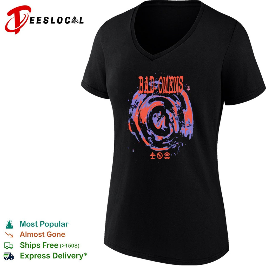 Bad Omens swirl shirt