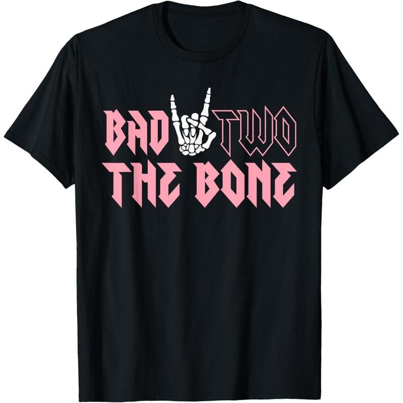 Bad Two the Bone Birthday 2 Years Old Birthday T-Shirt made in usa Hoodie Sweatshirt | PrintMintTees.com