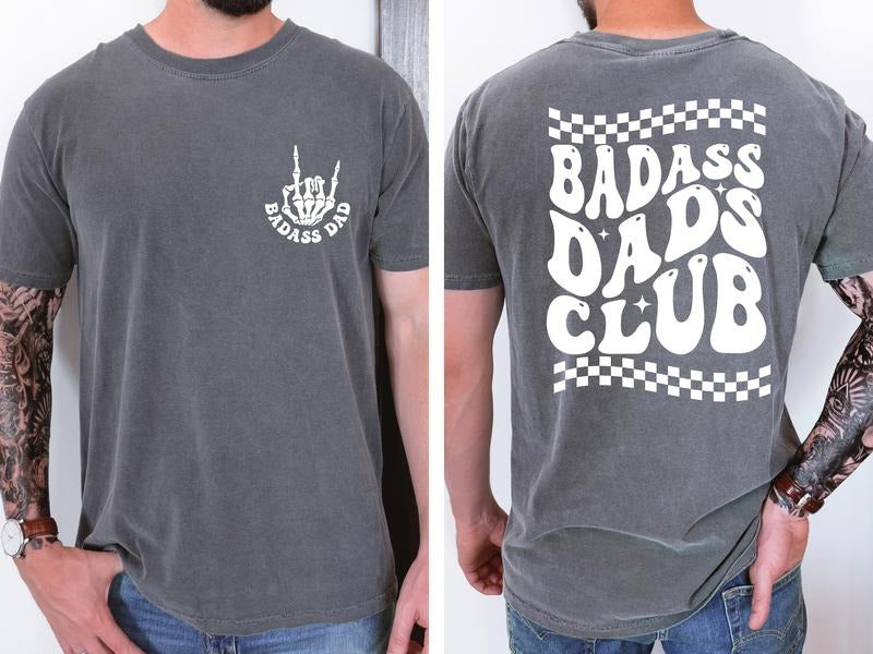 Badass Dads Club Shirt Badass Dads Shirt Cool Dad Shirt Funny Dad Gift New Dad Shirt TK43GN Hoodie Sweatshirt