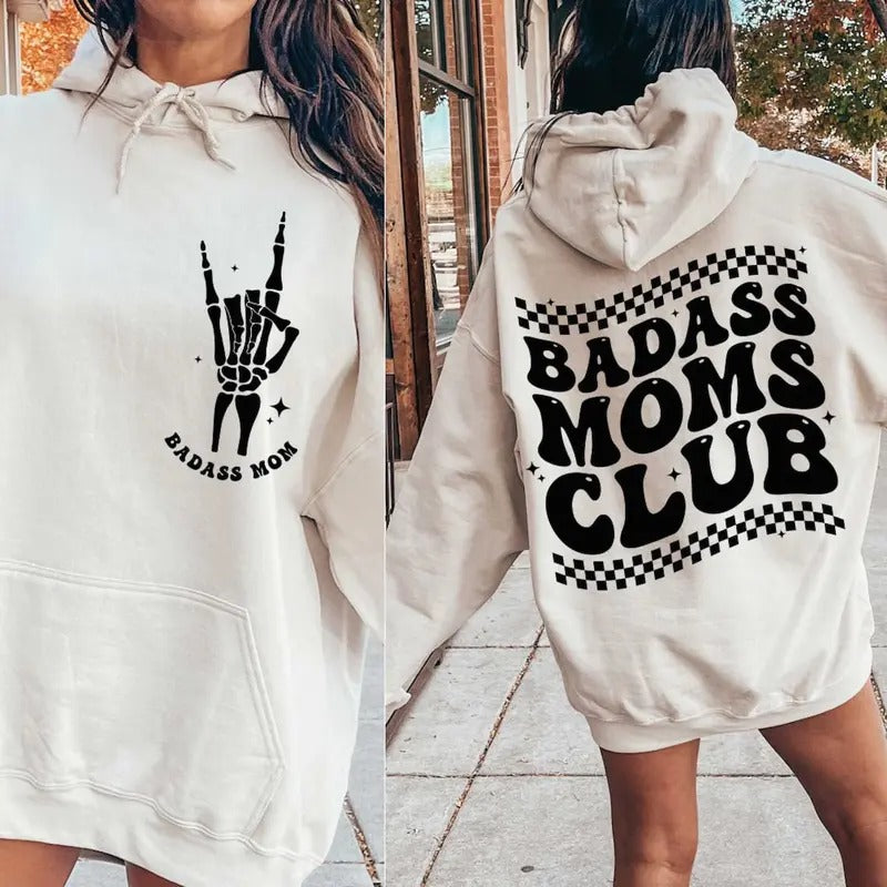 Badass Moms Club shirt, Trendy Mom shirt Hoodie Sweatshirt | PrintMintTees.com
