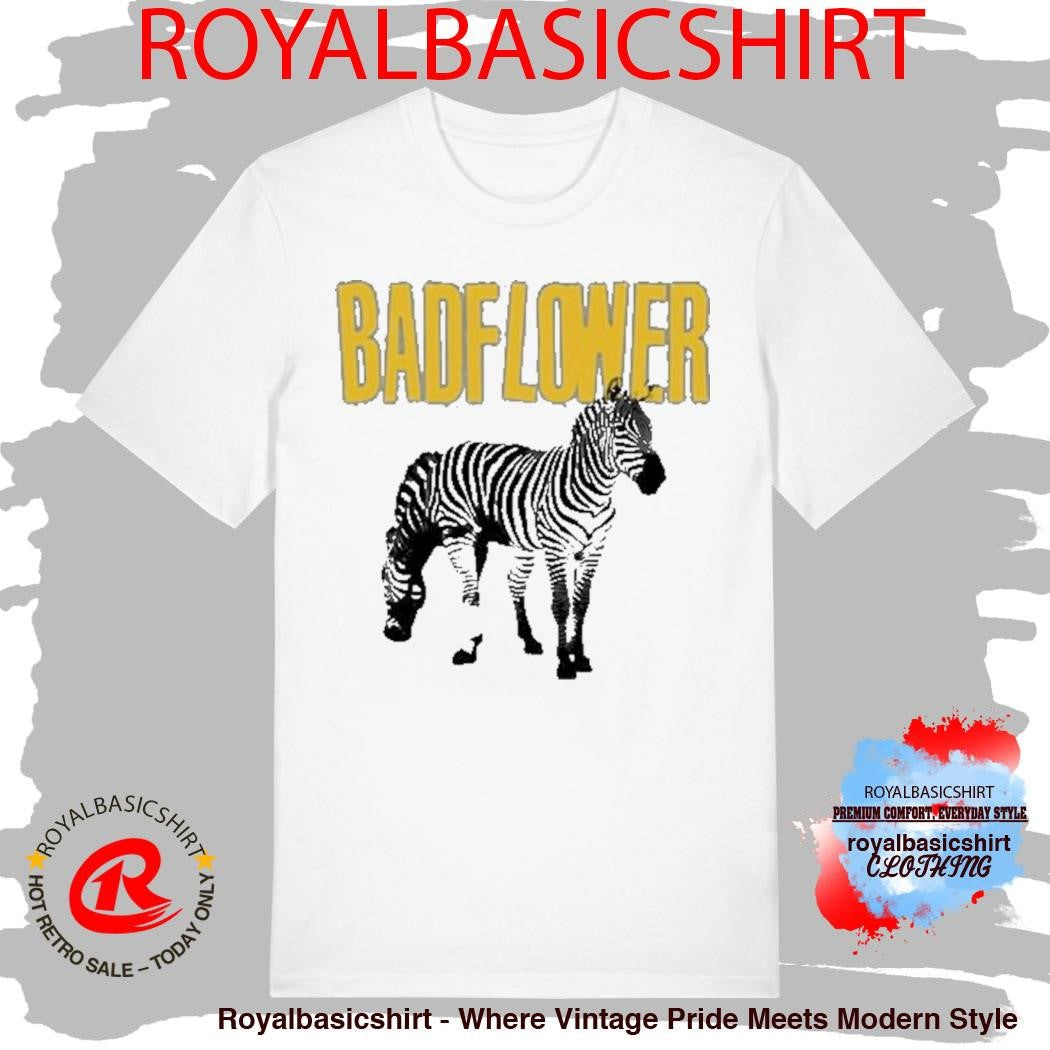 Badflower Zebra Shirt
