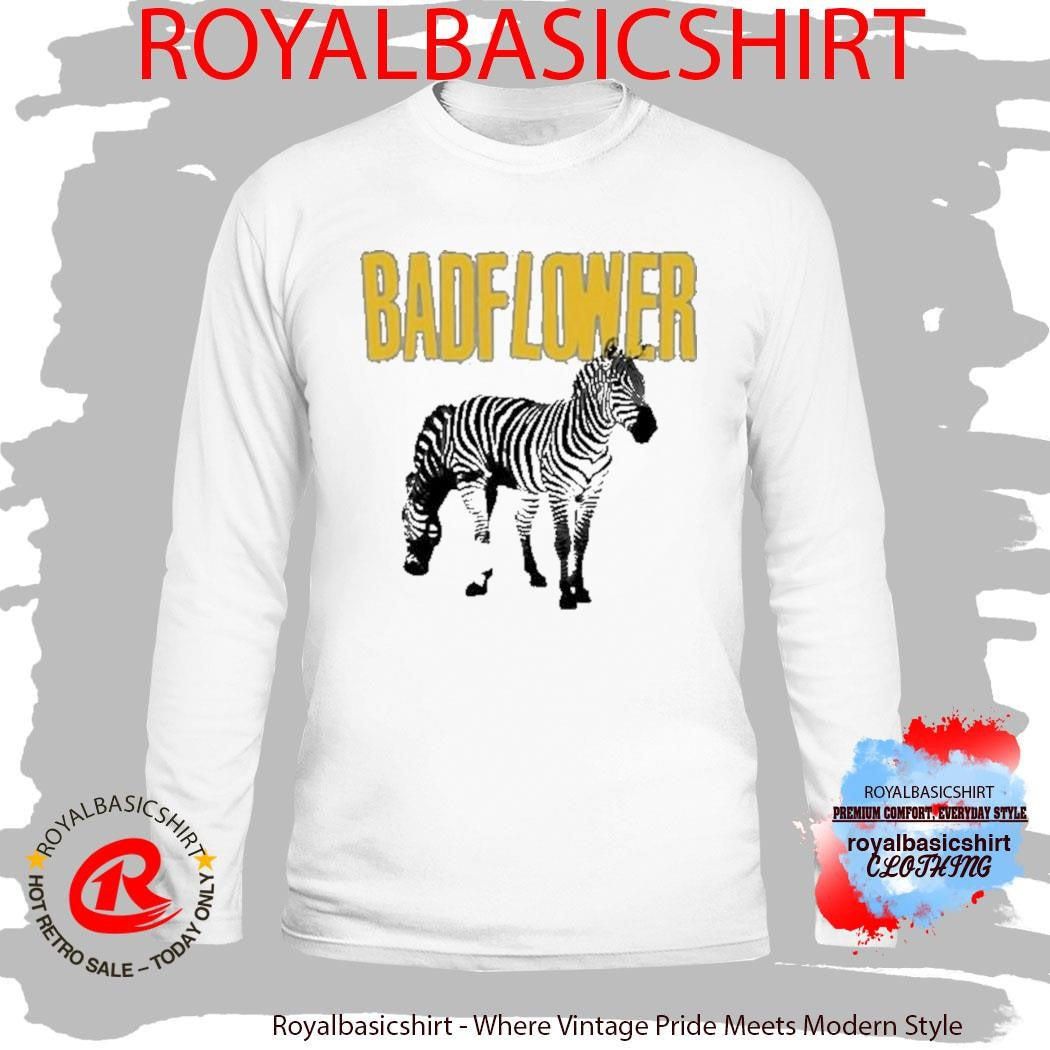 Badflower Zebra Shirt