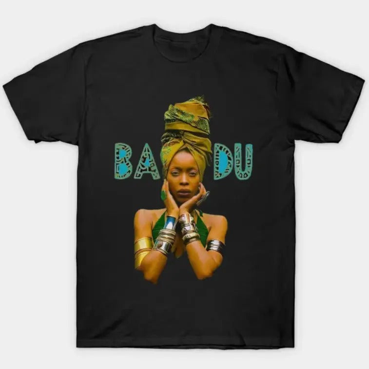 Badu T-Shirt, Erykah Badu Rap Shirt, Gift Shirt Hoodie, Sweatshirt | PrintMintTees.com